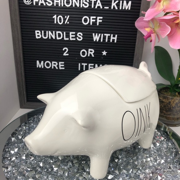 Rae Dunn Other New Htf Rare Collectors Rae Dunn Oink Canister